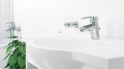 Смеситель Grohe Eurostyle new для умывальника с д/к гибкая подводка